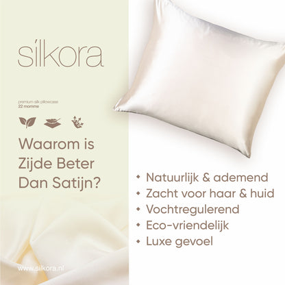 Zijden Kussensloop Beige Waarom is Zijde Beter Dan Satijn?