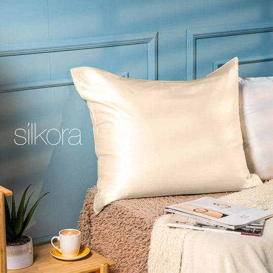 Zijden Kussensloop Champagne Atmospheric Photo