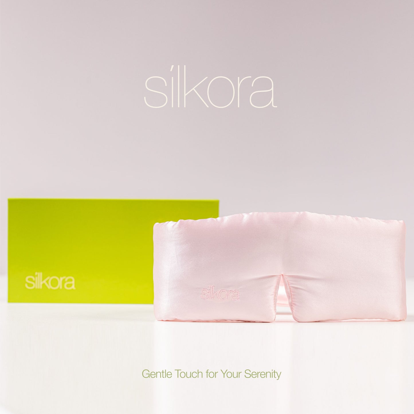 Silkora Premium Silk Deep Sleep Mask - 22 Momme 100% Mulberry Silk - Sleep Eye Mask for Men & Women - Lotus Pink